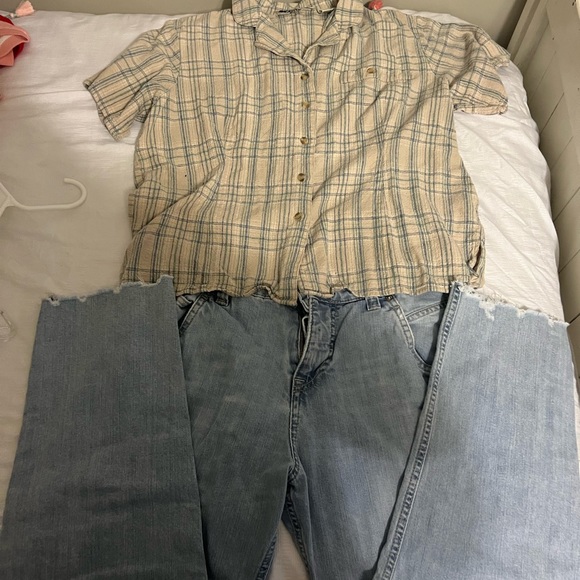 Silk Exchange short sleeve button down shirt - Picture 6 of 8